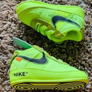 💧OFF WHITE X NIKE💧 Crib Shoe